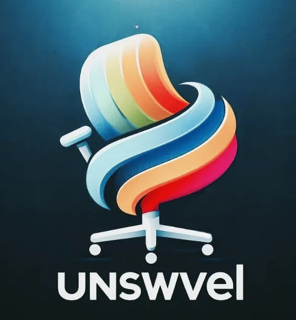 Unswivel Logo - Rainbow swivel chair
